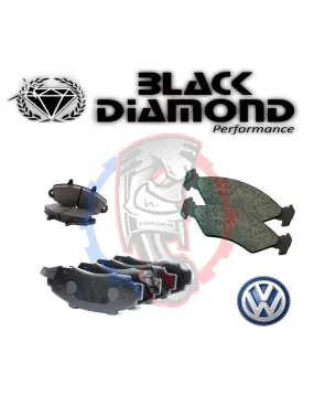 Plaquettes de frein Black diamond pour Volkswagen Lupo 