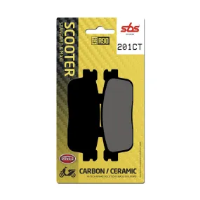 Plaquettes de frein SBS 201 CT Carbone Céramique