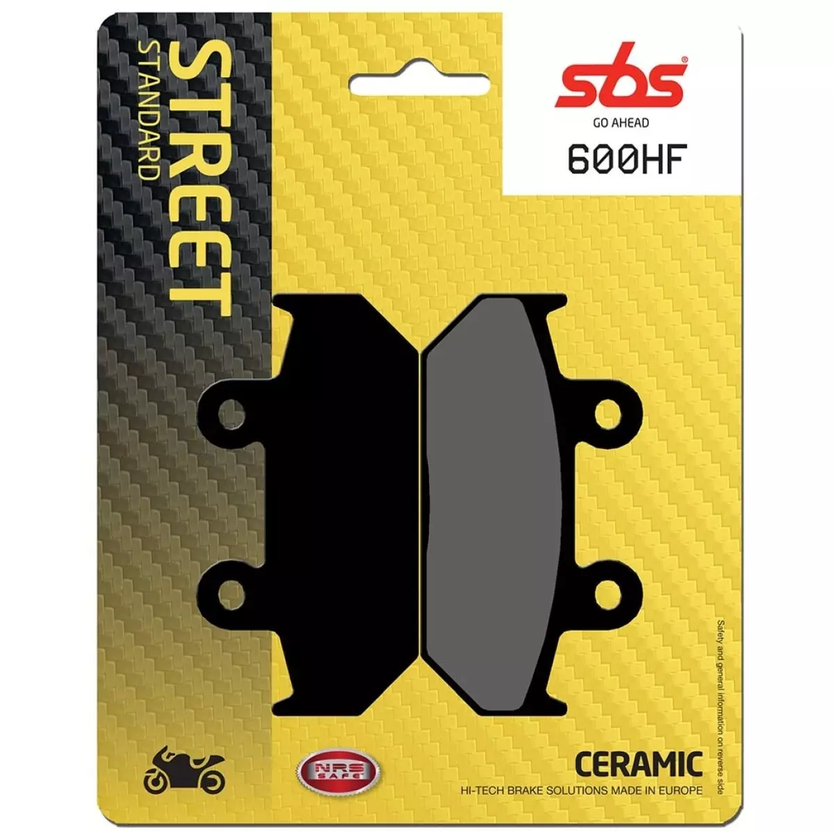 Plaquettes De Frein SBS 600HF - Plaquettes de frein