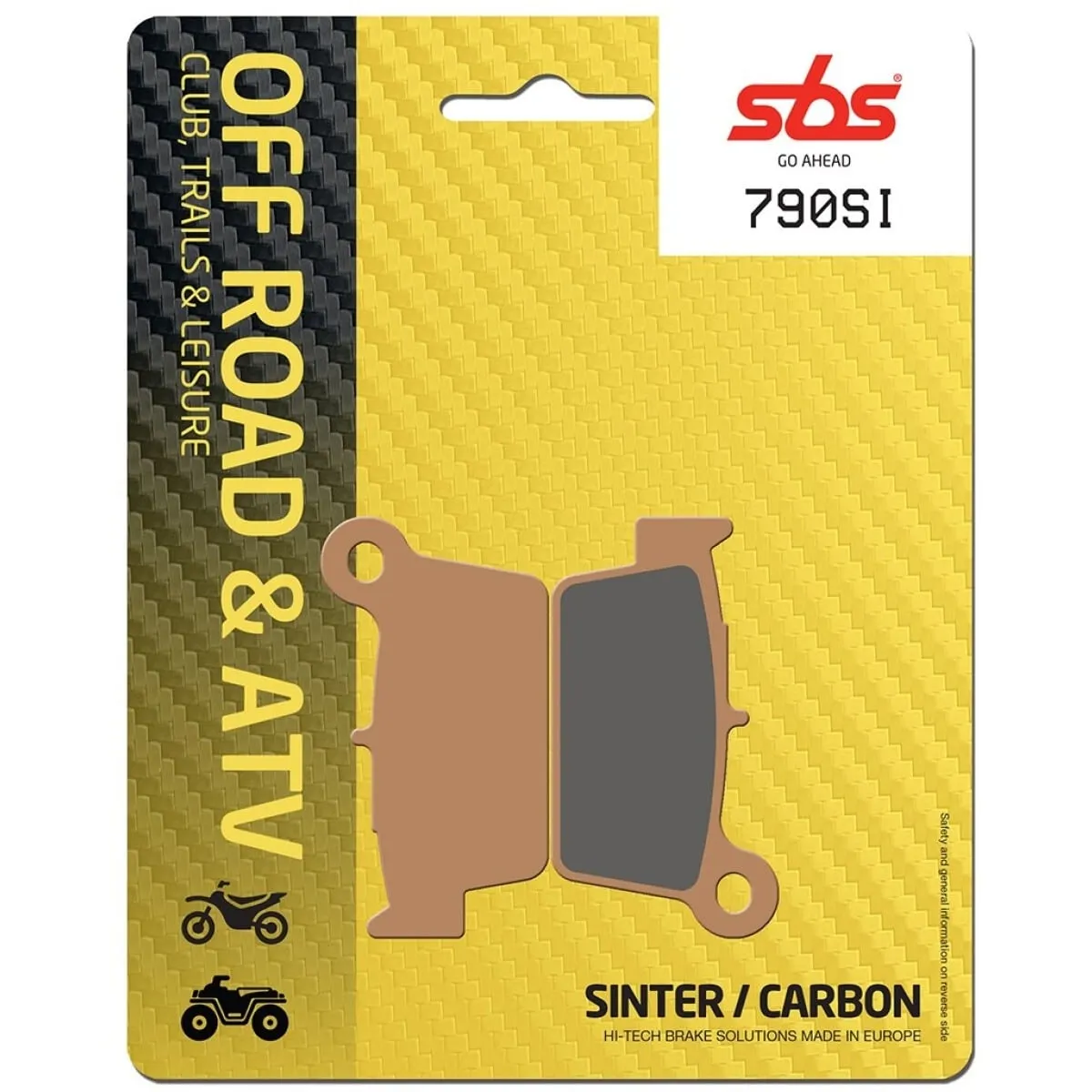 Plaquettes SBS 790SI - Plaquettes de frein